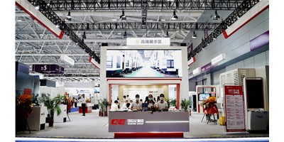 全系“电主轴”新品璀璨登。2022 ITES深圳工业展首日，创世纪新品颁布会成功进行！